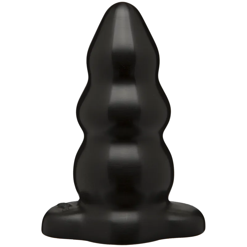 Butt Plug Triple 12 x 6 cm Noir