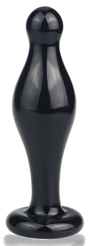 Plug en verre PAWLO 9.5 x 3.3cm Noir