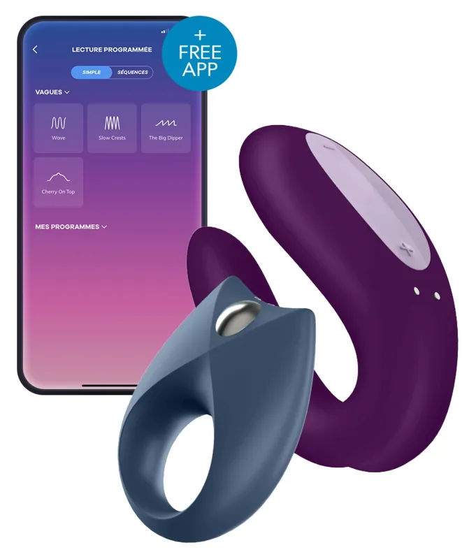 Pack Satisfyer PARTNER BOX 2 - Sextoys connectés