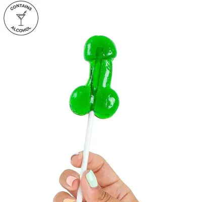 Sucette en forme de pénis saveur mojito - Secret Play