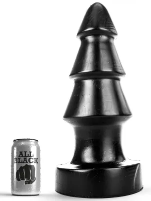 Plug anal XXL AB57 TURBINE All Black 36 x 15cm