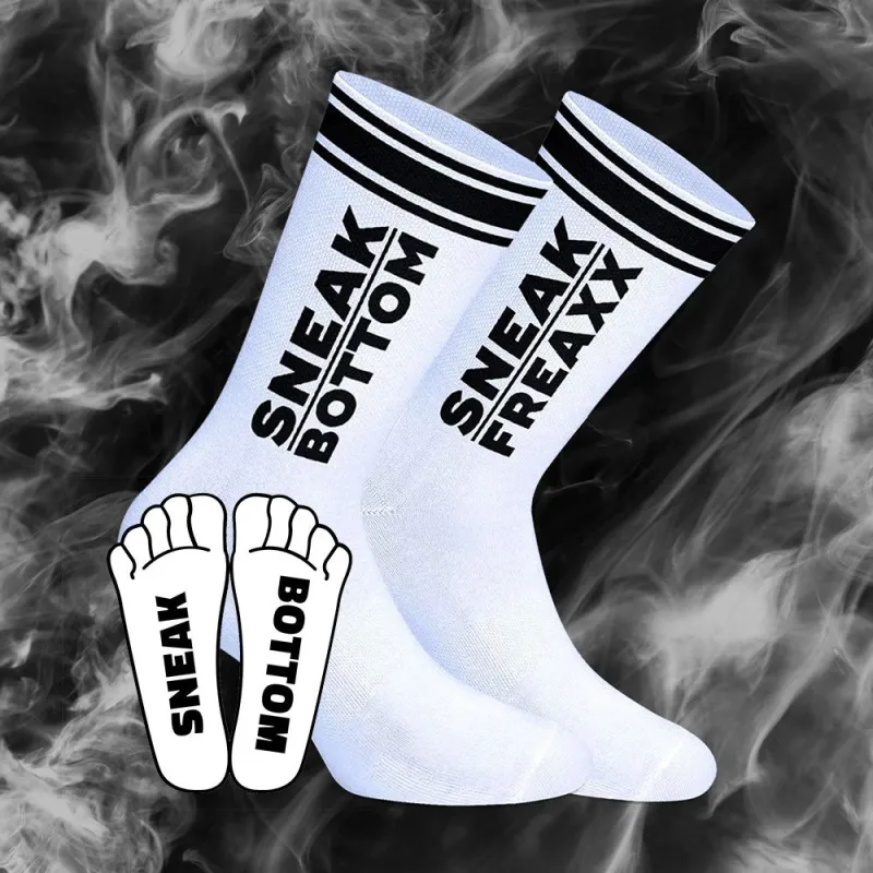 Chaussettes SOCKEN Sneak Bottom Blanc-Noir