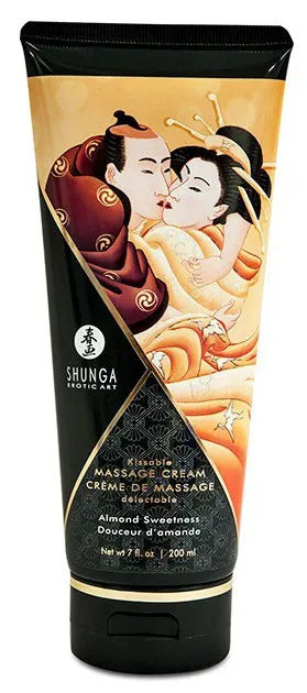 Crème de massage Comestible Douceur d'AMANDE - 200 ml