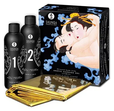 Coffret de masage Corps à corps - FRUITS EXOTIQUES 200 ml