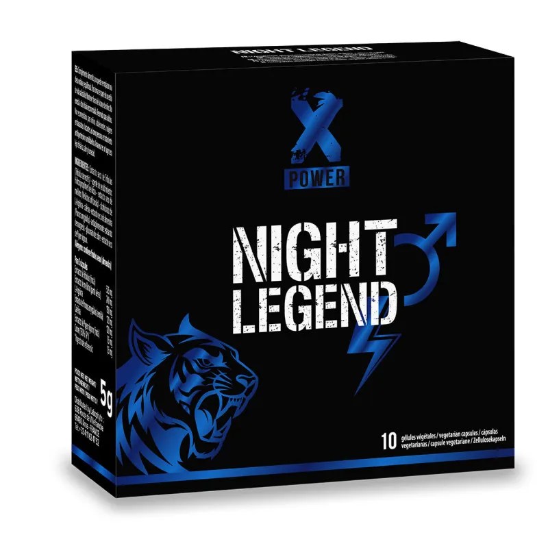 XPOWER Boost d'érection NIGHT LEGEND - 10 gélules