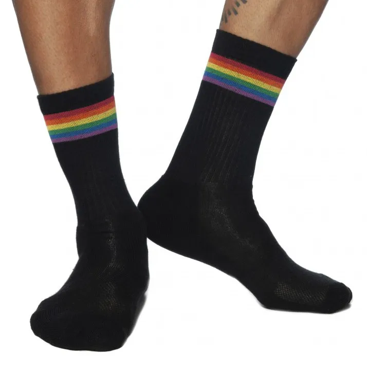 Chaussettes AD RAINBOW Noires