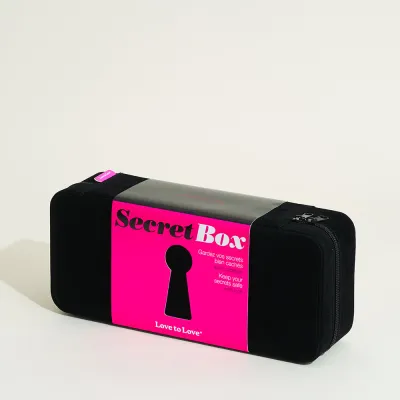 Secret Box avec cadenas love to love - 29,5cm x 13cm x 7,5cm