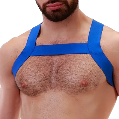 Barcode Berlin Harnais élastique MATT Bleu