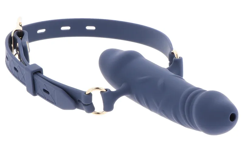 Bâillon en Silicone SUPREME DOUBLE 9.5 x 3.4cm