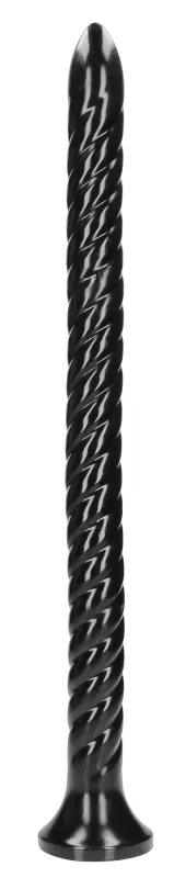 Gode long SWIRLED ANAL SNAKE M 50 x 3.7cm