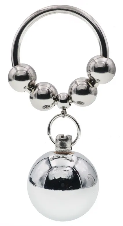 Anneau en métal avec 1 boule WEIGHT HANGER 90g