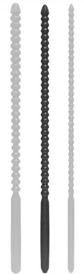 Tige d'urètre en silicone THREAD M 17cm - Diamètre 7mm