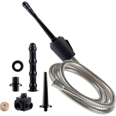 Flexible Douche Anal avec Embout Nettoyant - Calexotics