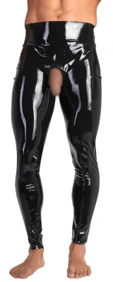 The Latex Collection Caleçon long en latex avec Ouverture pénienne
