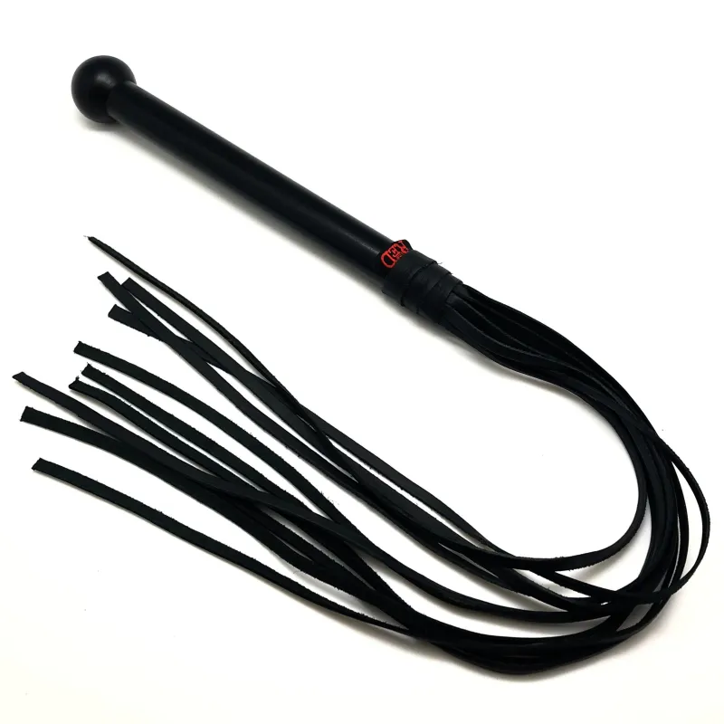 Martinet Lanières en cuir et Manche en Bois 75 cm