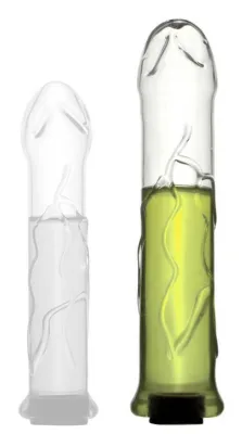 Gode en Verre Creux HEAGLASS M 19.5 x 4cm