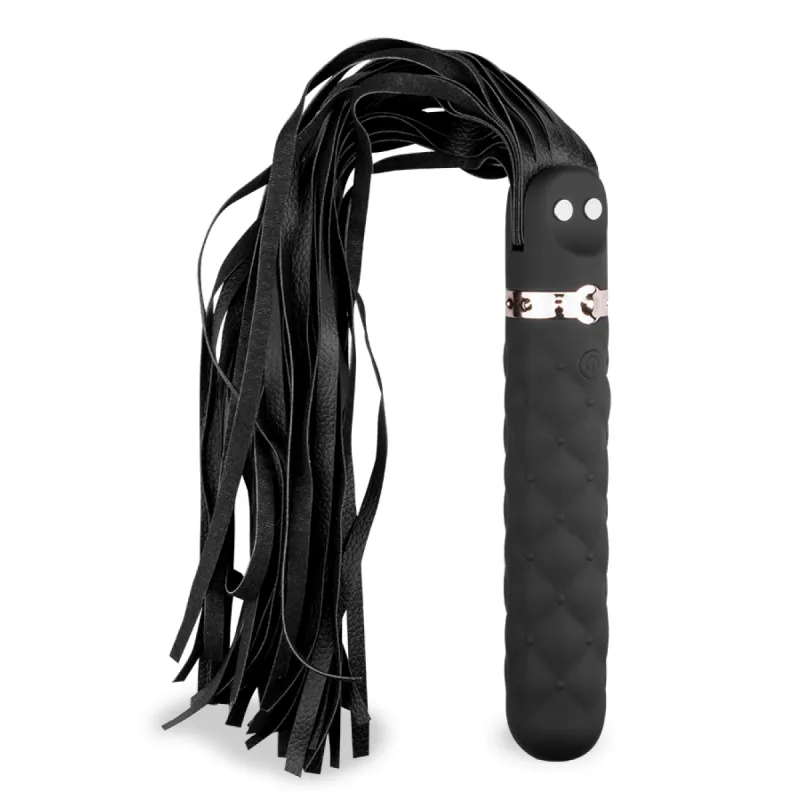 Vibromasseur avec martinet BDSM
