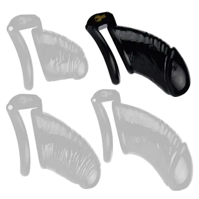 Cage de chasteté WORLE L 11 x 3.7 cm Noire