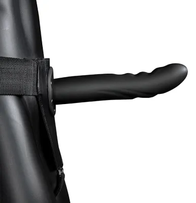 Gode ceinture creux HOLLOW STRAP Textured Curved 20 x 4cm