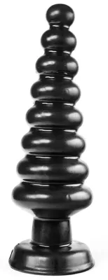 Plug anal ZIZI TREE 18 x 6.5 cm Noir