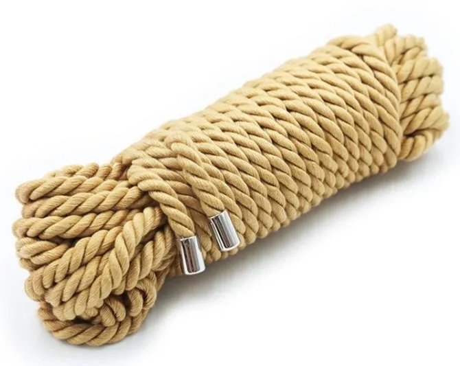 Corde en coton doré 20 mètres