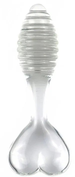 Plug en verre RAKET 9 x 3 cm
