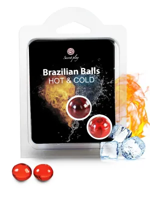 Boules de massage BRAZILIAN BALLS Effet chaud/froid