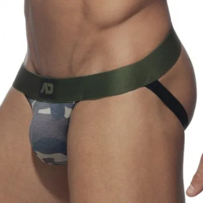 Addicted Jockstrap WASHED CAMO Camouflage