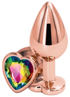 Bijou anal HEART ROSE M 7 x 3.5cm