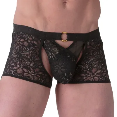WOH Boxer String Dentelle PURE SEDUCTION WOH Noir