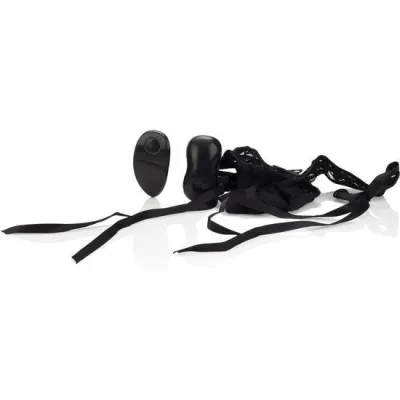 String Vibrant 10 Fonctions avec Liens Noir - CalExotics