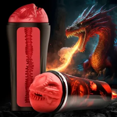 Masturbateur CREATURE DRAGON Rouge