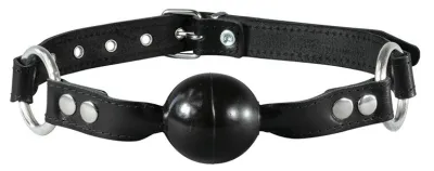 Baillon Boule SIMPLY GAG 4cm Noir